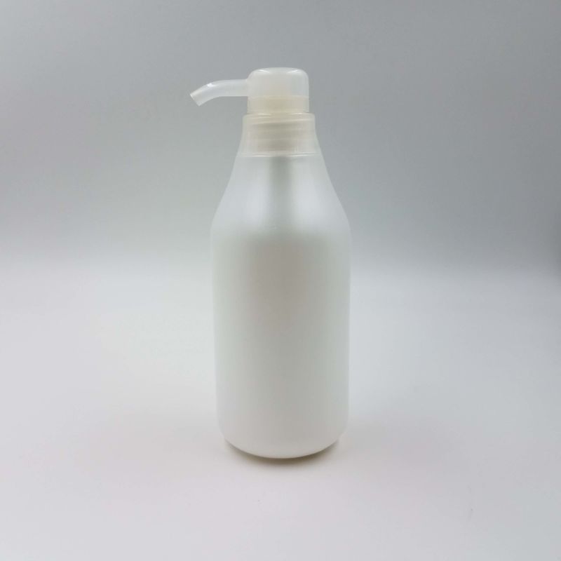 500ml HDPE白色泵頭塑料瓶