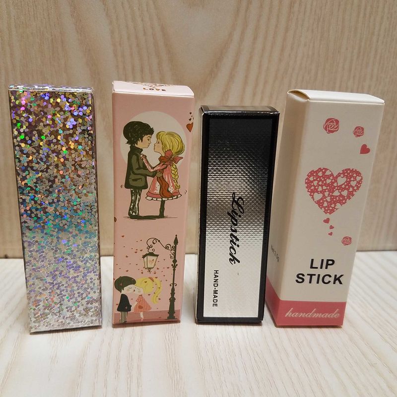 彩色唇膏盒 (size :  8.5cm * 2.2cm) 2個