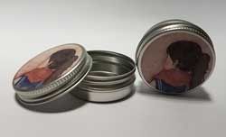 15g 公仔銀色鋁盒螺旋扭蓋(2個/包)