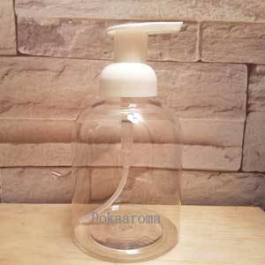 500ml Pet 透明起泡瓶 