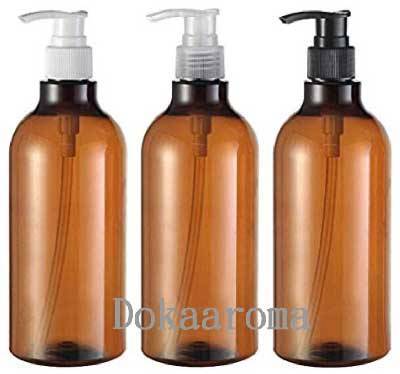 500ml  啡色PET瓶 (可配噴頭 / 泵頭 / 蝴蝶蓋) 