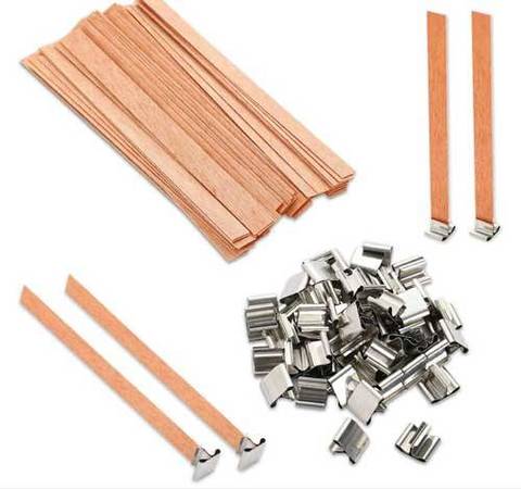 蠟燭木芯  (8mm*90mm) 50支1包