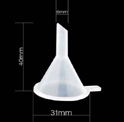 PP 迷你塑膠漏斗 (2個/包)