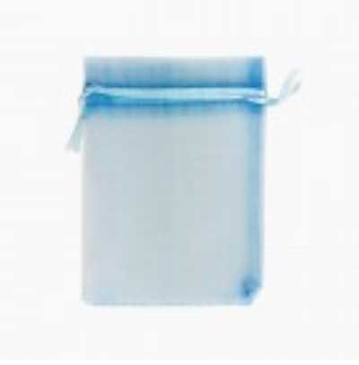 淺藍色 紗袋(7*9)cm-10個