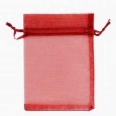 酒紅色 紗袋(7*9)cm  10個