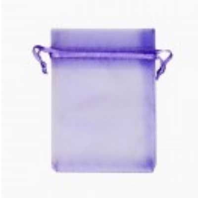 紫色 紗袋(7*9)cm  10個