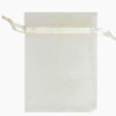 米白色紗袋(L 17 * H 23cm)-10個