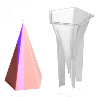 五邊錐形蠟燭模具