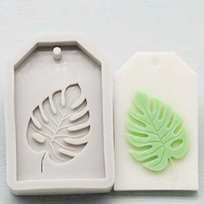 樹葉矽膠模 (可掛繩)