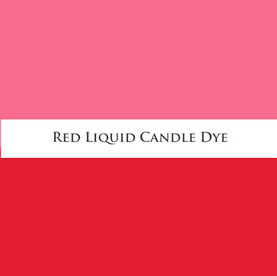 紅色液體蠟燭染料 10ml