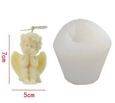 3D立體 小小天使矽膠模