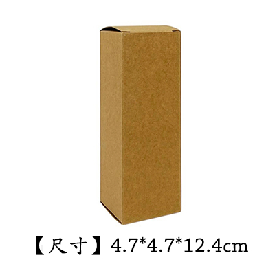 牛皮紙包裝盒 (4.7 * 4.7 *12.4cm) 1pc